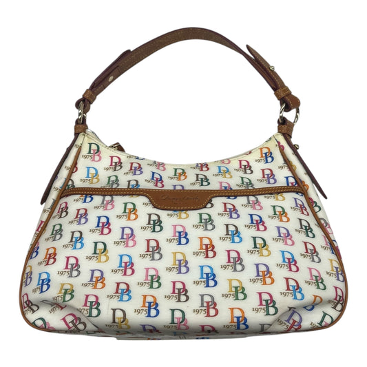Handbag Designer By Dooney And Bourke In Nautical Print, Size:Medium