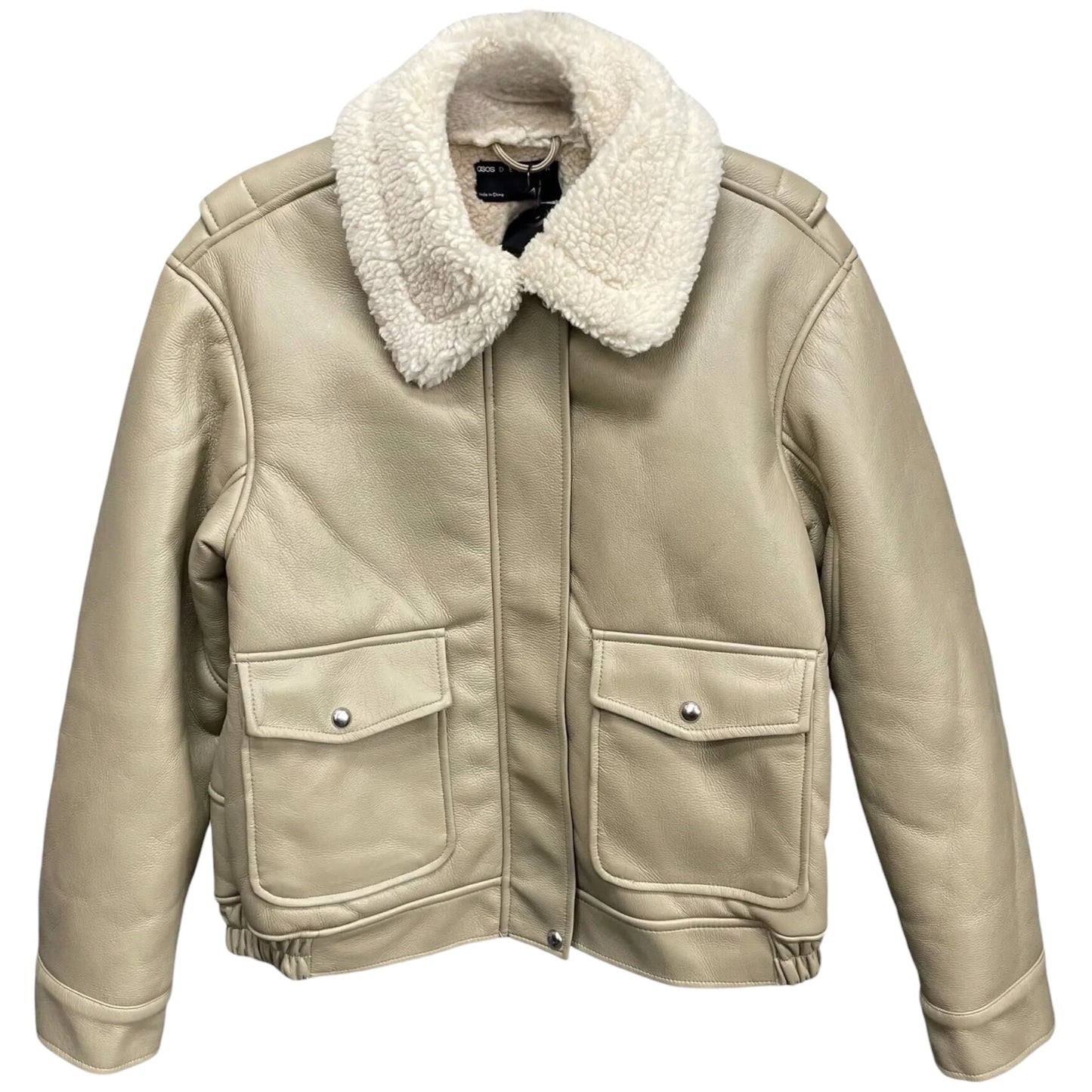 Jacket Other By Asos In Beige, Size: Xs