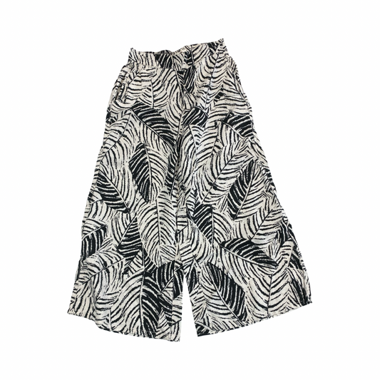 Pants Cropped By Cynthia Rowley In Zebra Print, Size:S