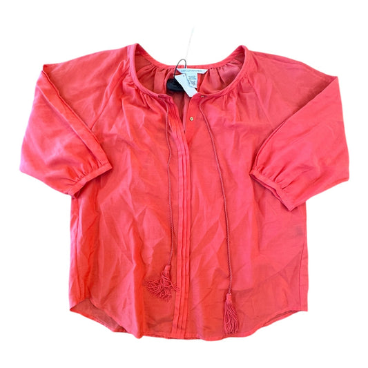Top Ls Designer By Diane Von Furstenberg In Pink, Size:S