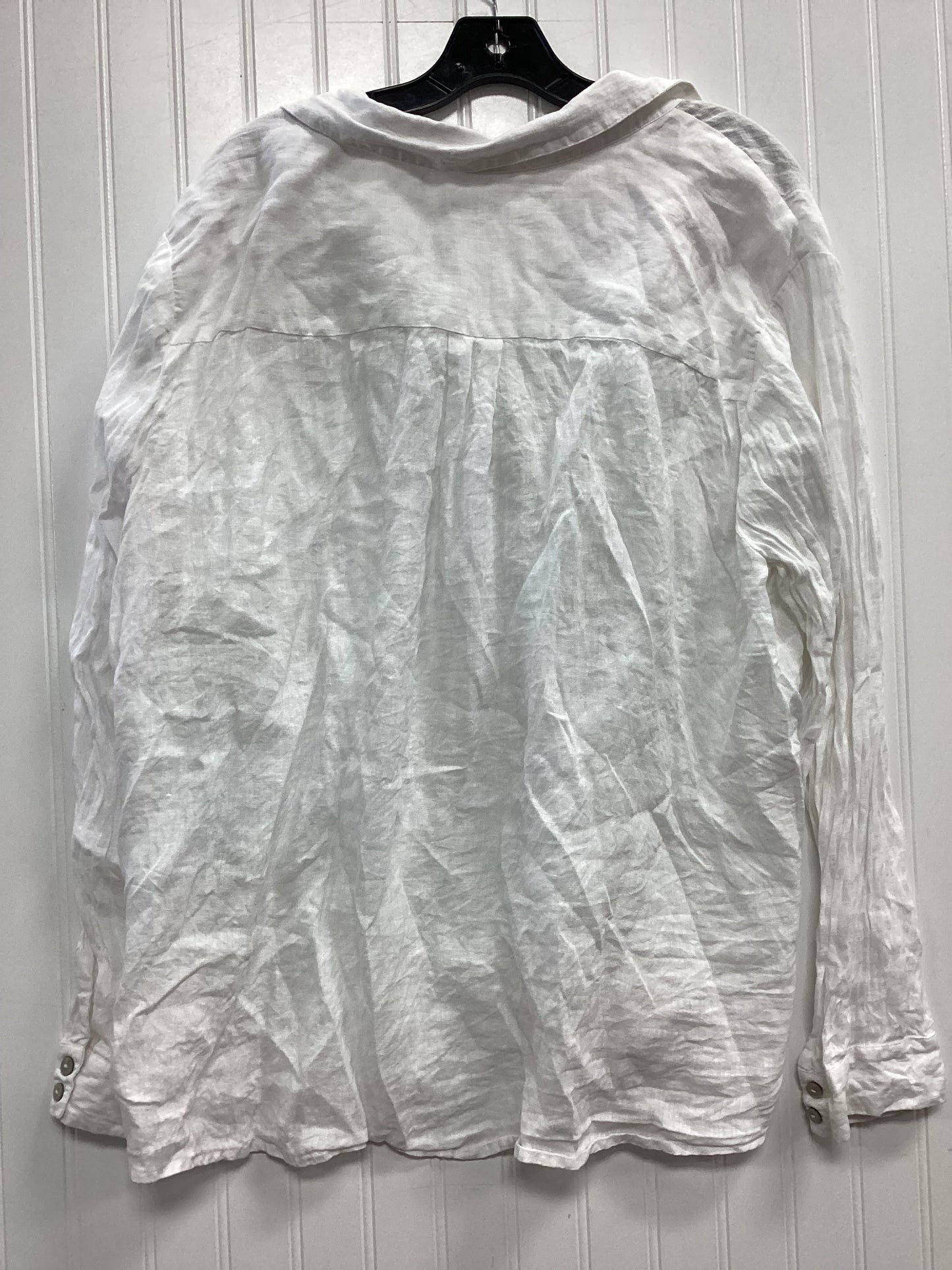 Top Ls By Chicos In White, Size:1X