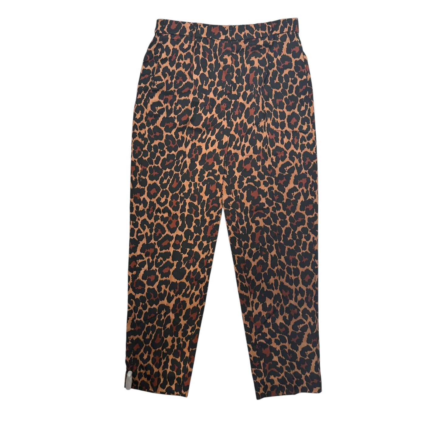 High-Rise Wide Leg Trouser By J Crew  In Leopard Size: 6