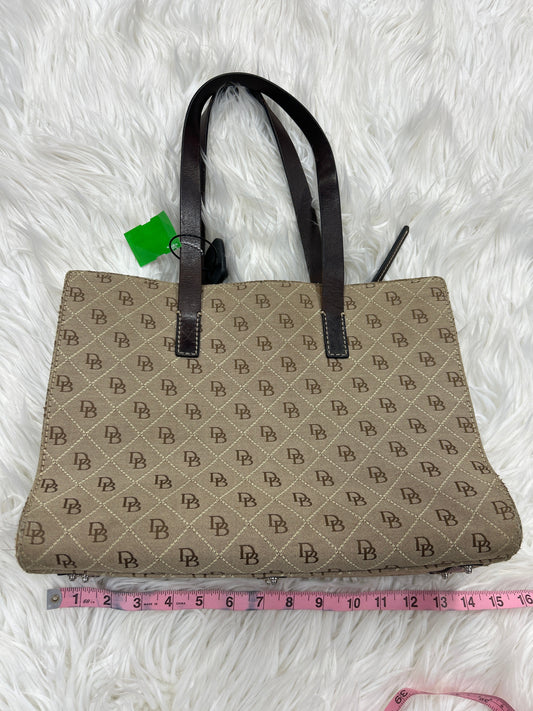 Handbag Designer By Dooney And Bourke In Brown, Size:Large