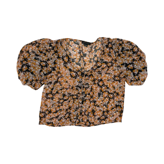 Blouse Ss By Sanctuary In Floral Print, Size:L