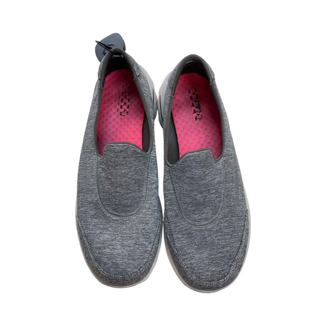 Shoes Flats By Skechers In Grey, Size:10