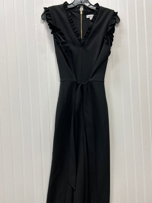 Jumpsuit By Calvin Klein In Black, Size:14