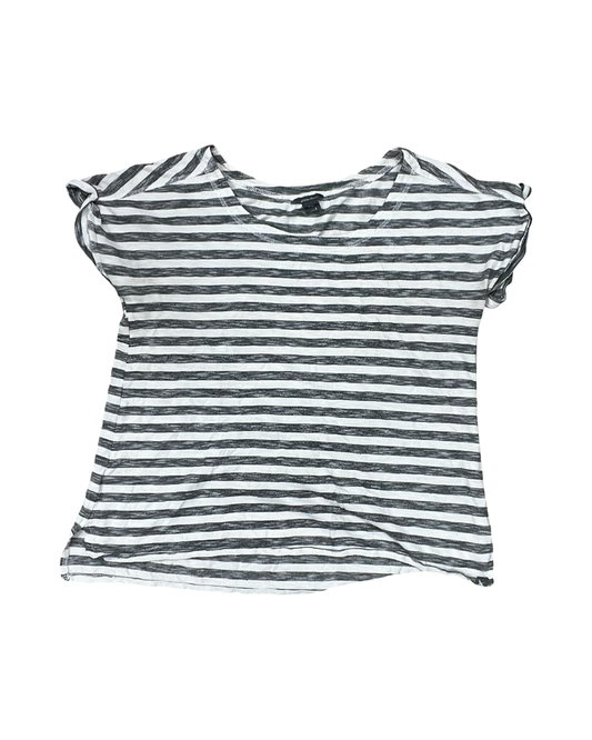 Top Ss By Eddie Bauer In Black & Cream, Size:S