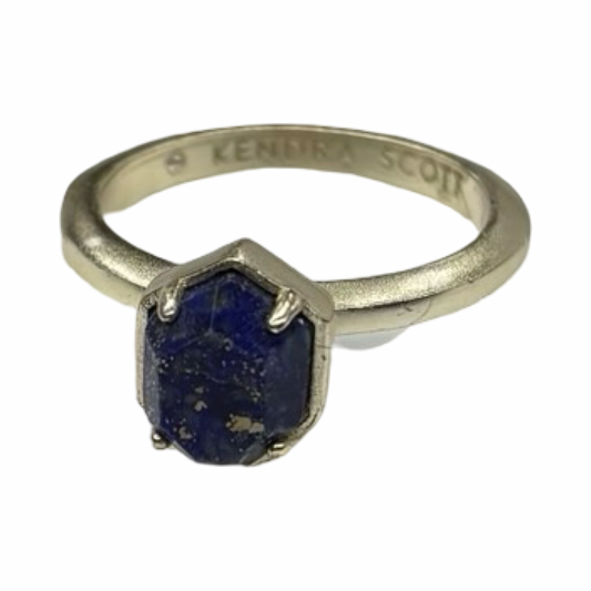 Ring Statement By Kendra Scott In Blue & Gold