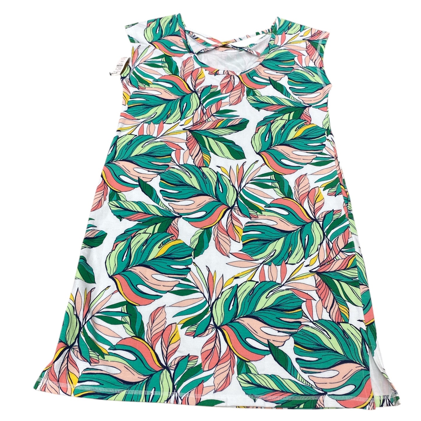 Dress Casual Midi By Talbots In Multi, Size:Mp