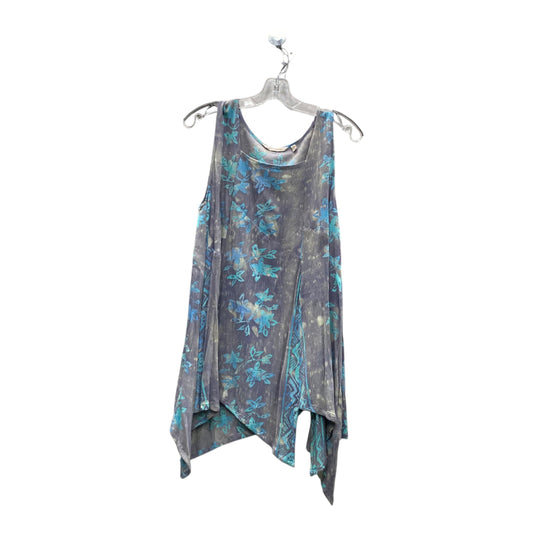 Top Sleeveless By Soft Surroundings In Grey, Size:Xl