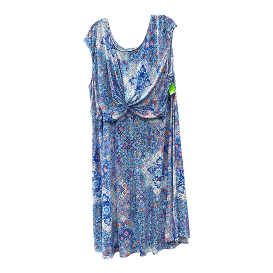 Dress Casual Short By Ruby Rd In Blue & Pink, Size:3