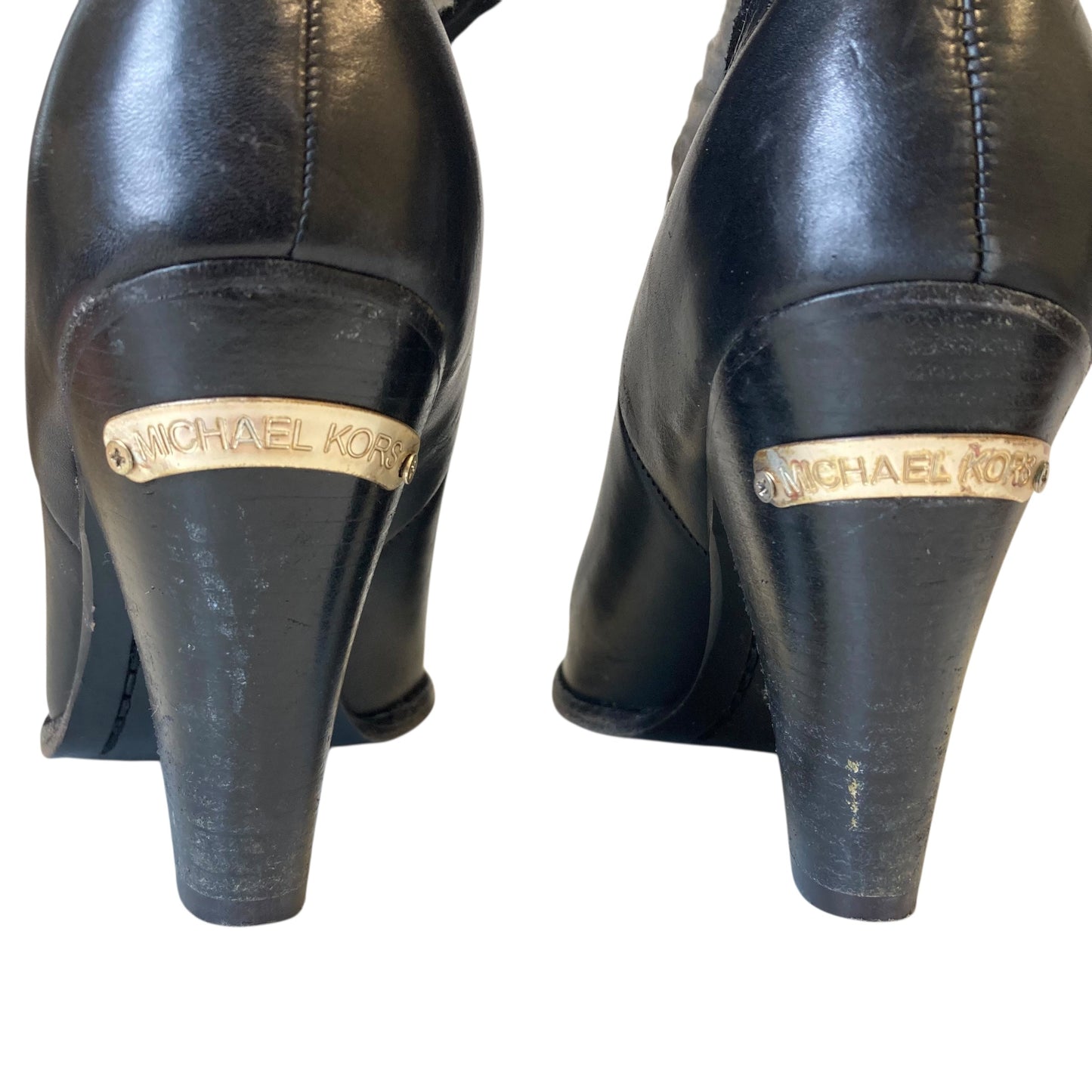 Boots Designer By Michael Kors In Black, Size:8.5