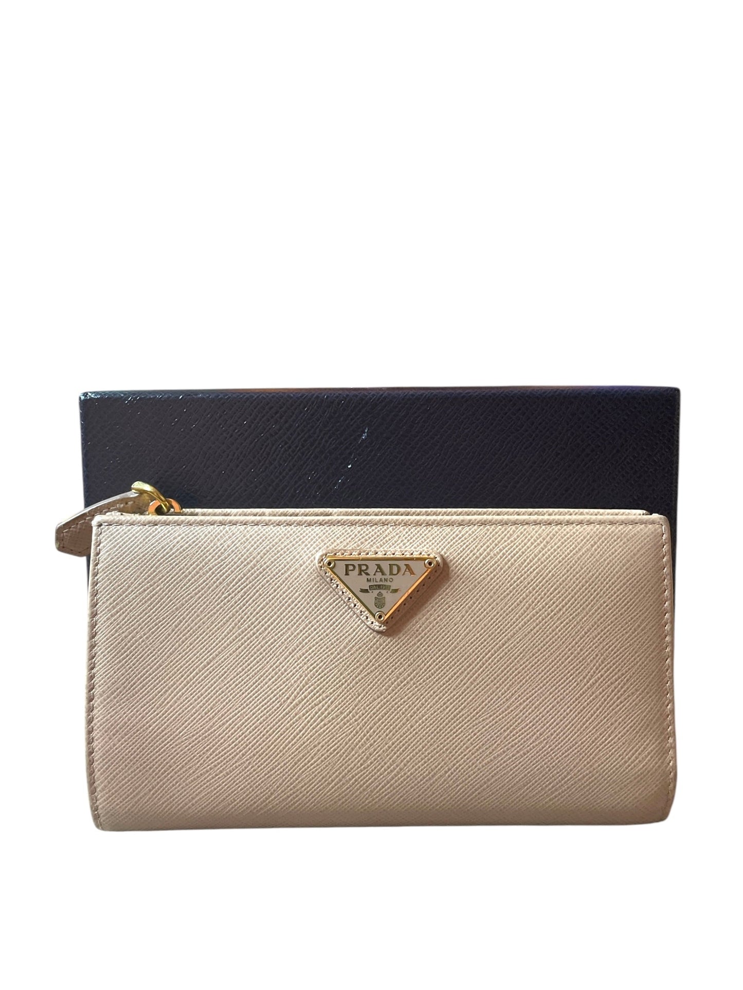 Wallet Luxury Designer By Prada, Size: Large
