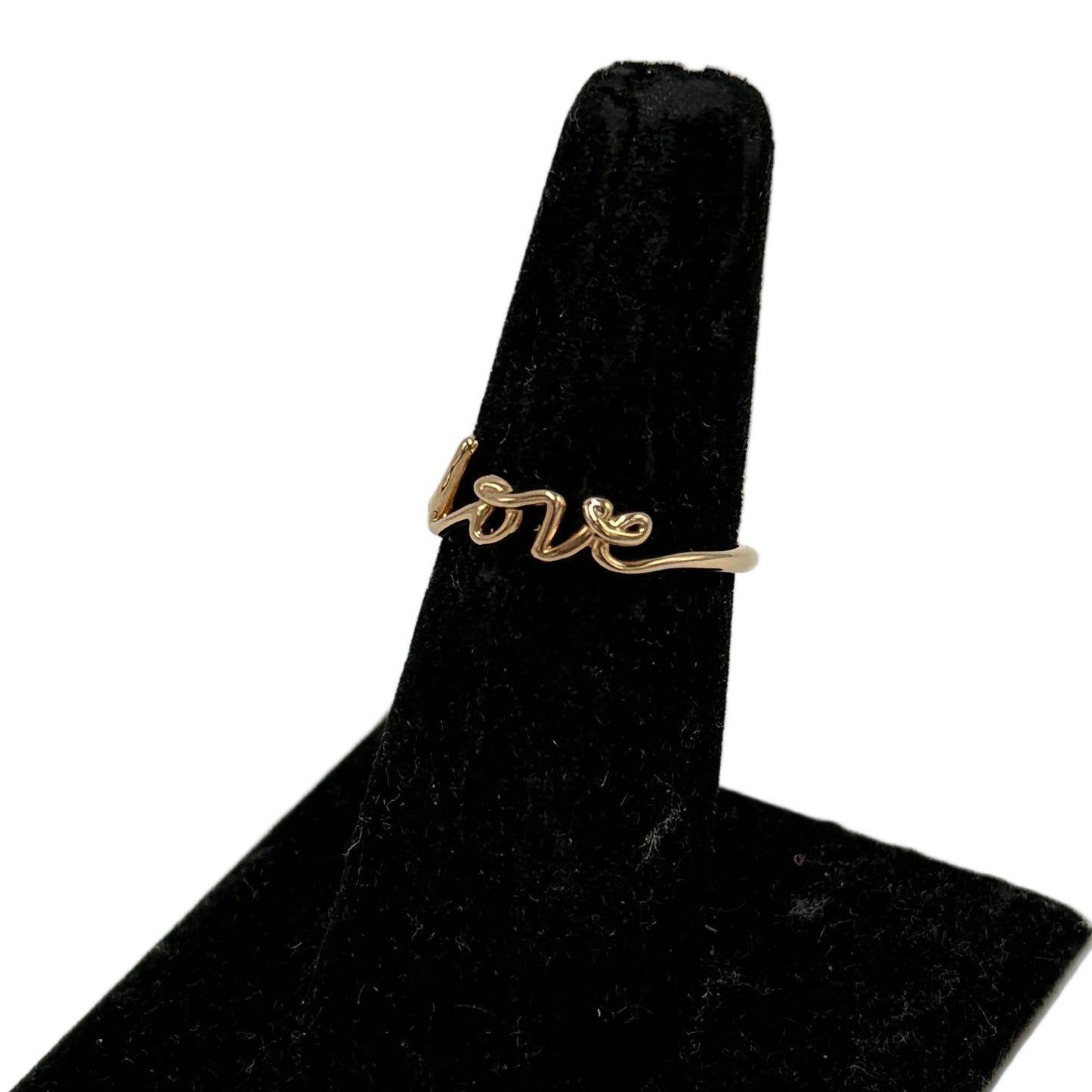 Tiffany & Company Paloma's Graffiti 18k LOVE Luxury Ring, Size: 7