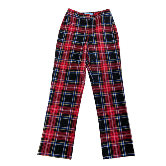 Pants Cropped By Draper James In Plaid Pattern, Size:Xs