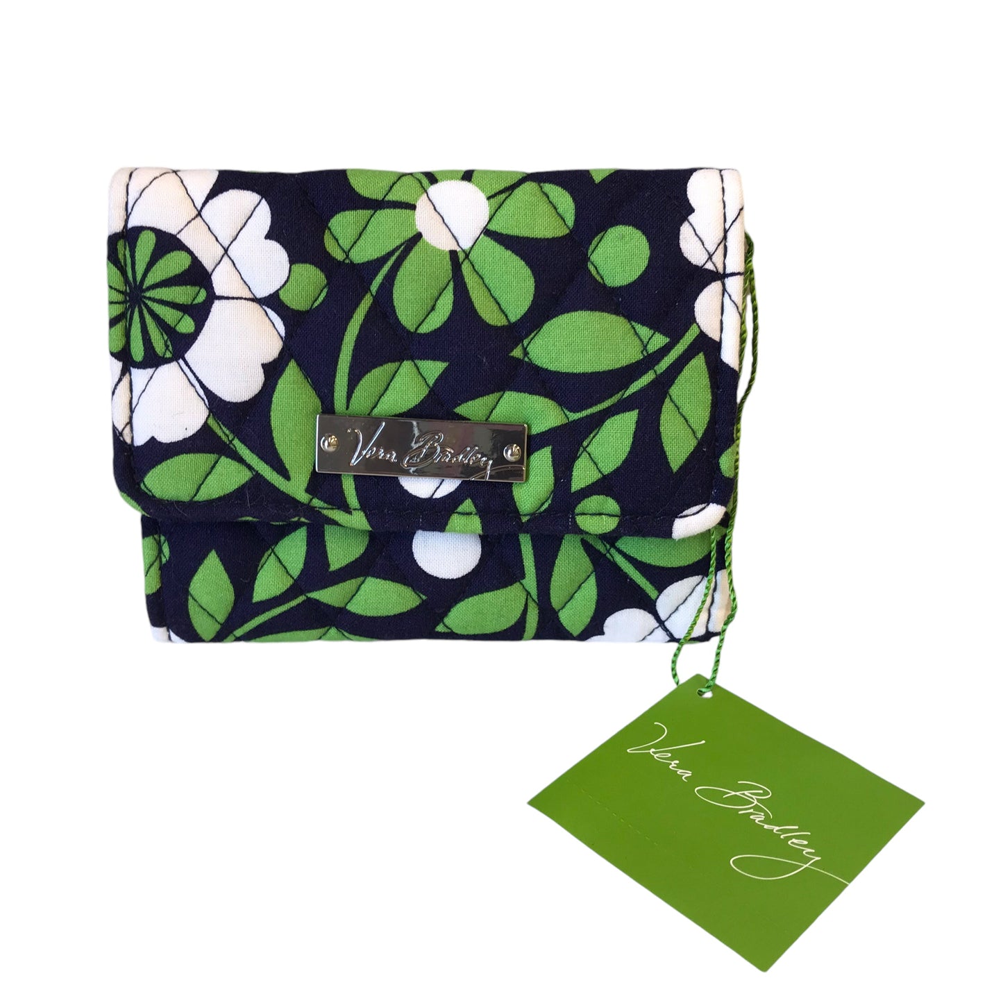 Wallet By Vera Bradley In Green, Size:Small