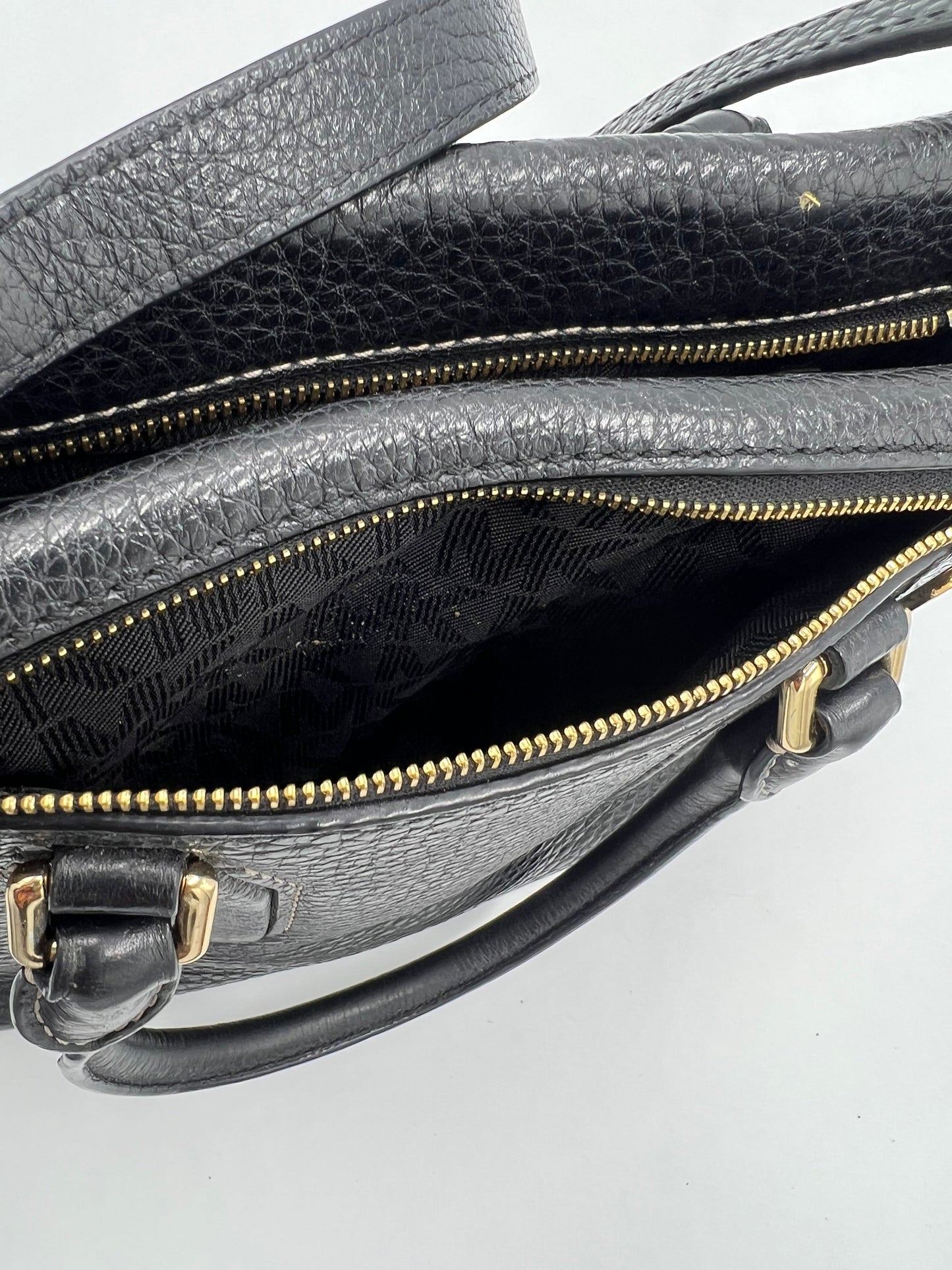 Michael Kors Pebbled Leather Handbag with Shoulder Strap