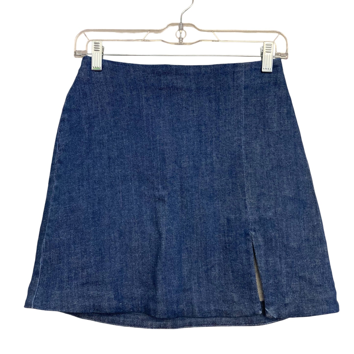 Skirt Mini & Short By Maeve In Blue Denim, Size:0