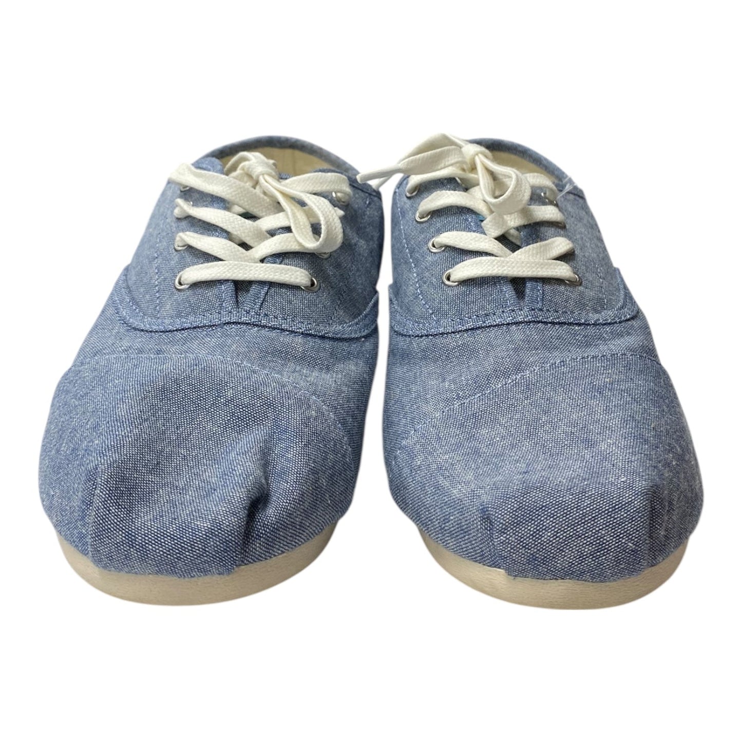 Shoes Flats By Toms In Blue, Size:10