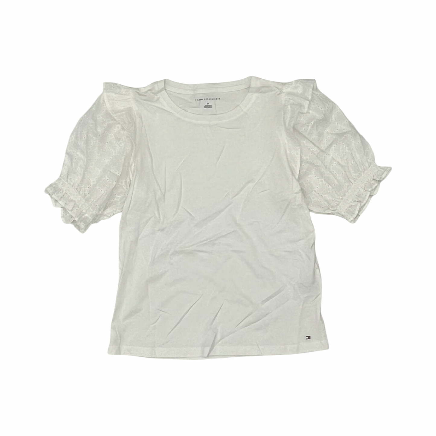 Top Ss By Tommy Hilfiger In White, Size:S