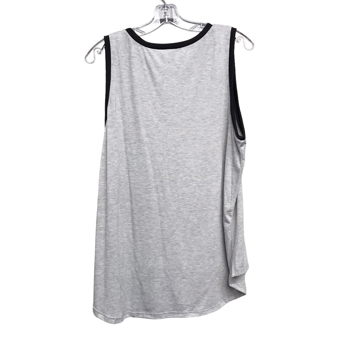 Top Sleeveless By Disney Store In Grey, Size:2X