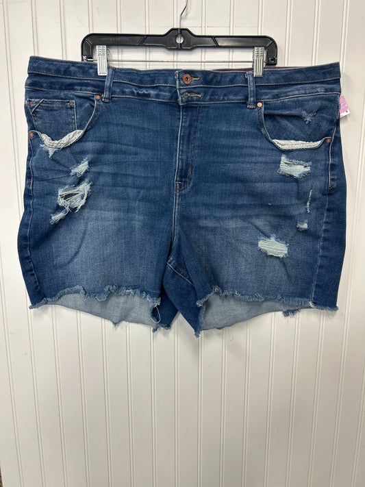 Shorts By Edgely In Blue, Size:24