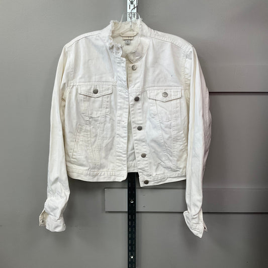JACKET DENIM by A NEW DAY In CREAM, Size: M