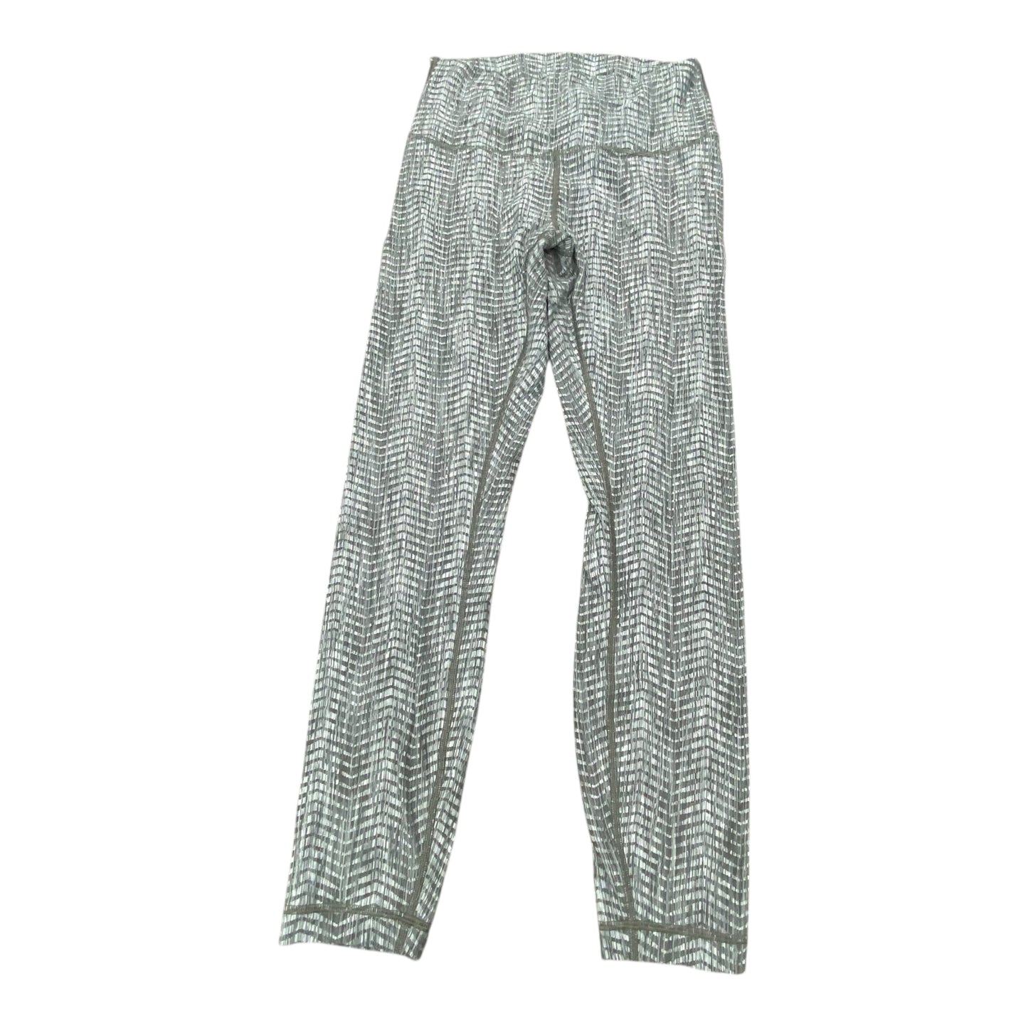 Athletic Leggings By Lululemon In Green, Size:8