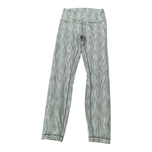 Athletic Leggings By Lululemon In Green, Size:8