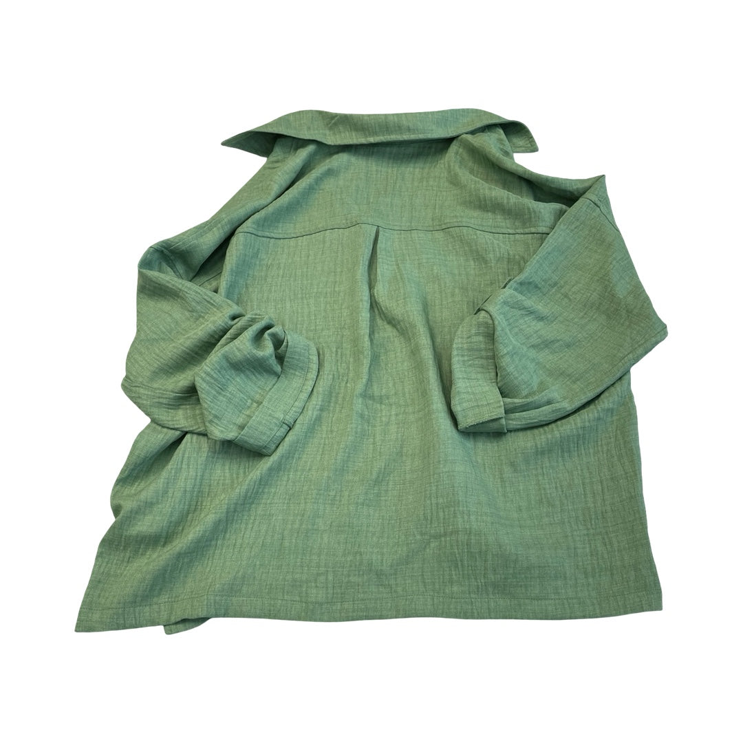 Top Ls By Max Studio In Green, Size:Xl