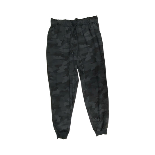 Athletic Pants By Lululemon In Camouflage Print, Size:12