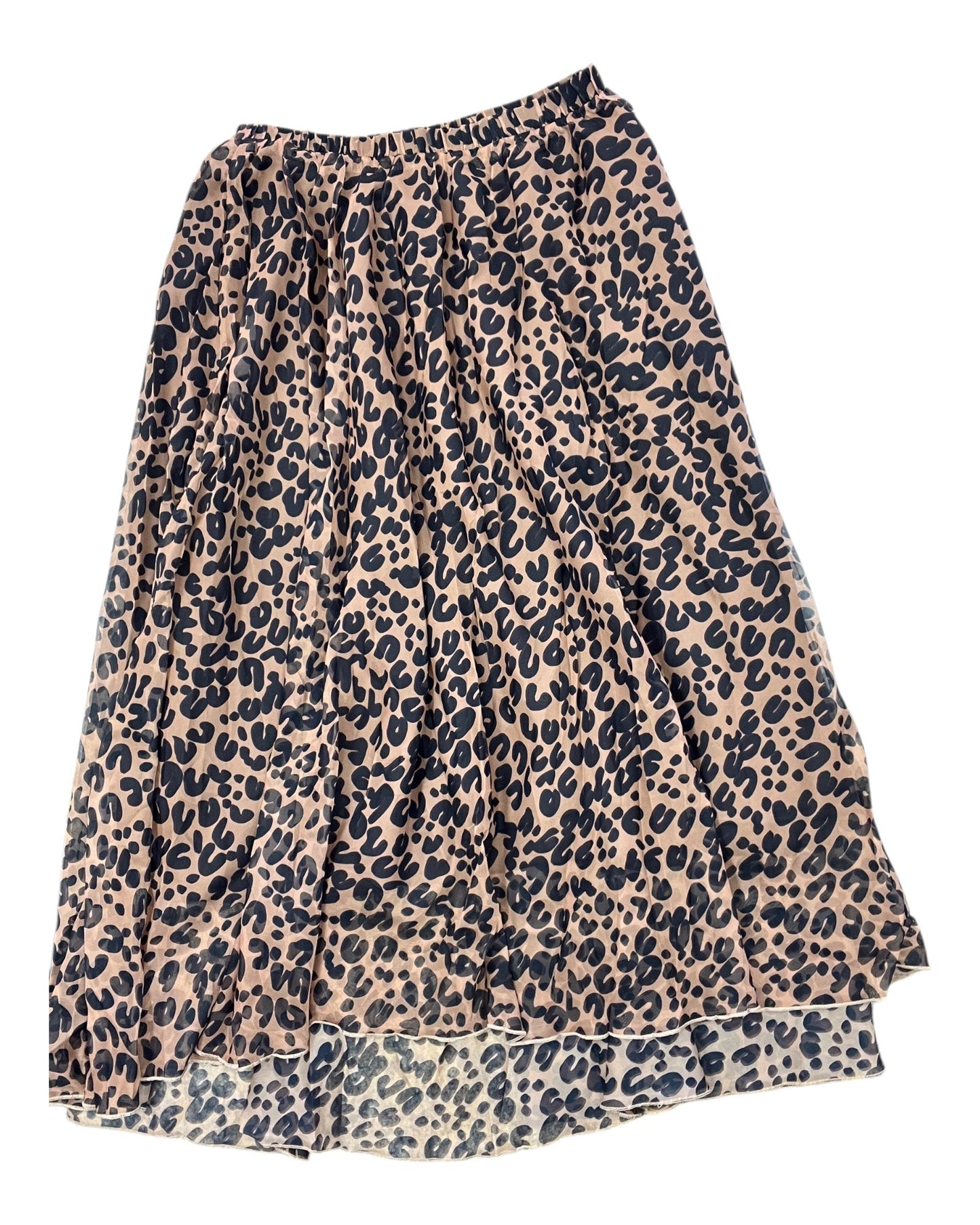 Skirt Maxi By Clothes Mentor In Animal Print, Size:L