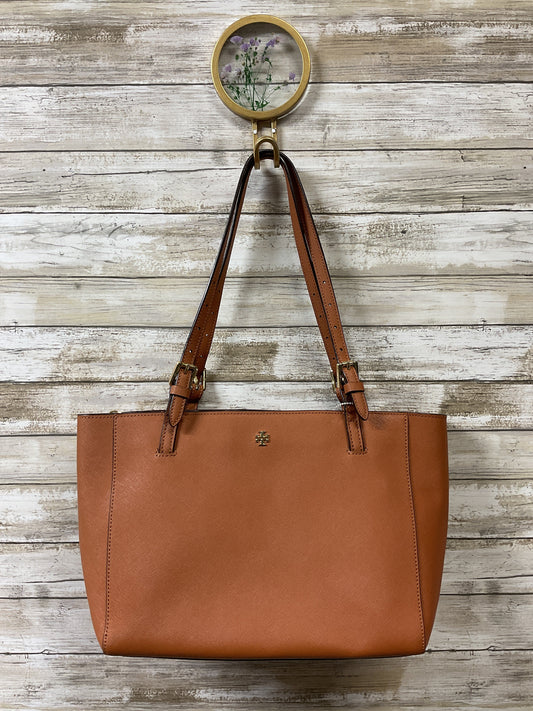 Handbag Designer By Tory Burch In Brown, Size:Medium