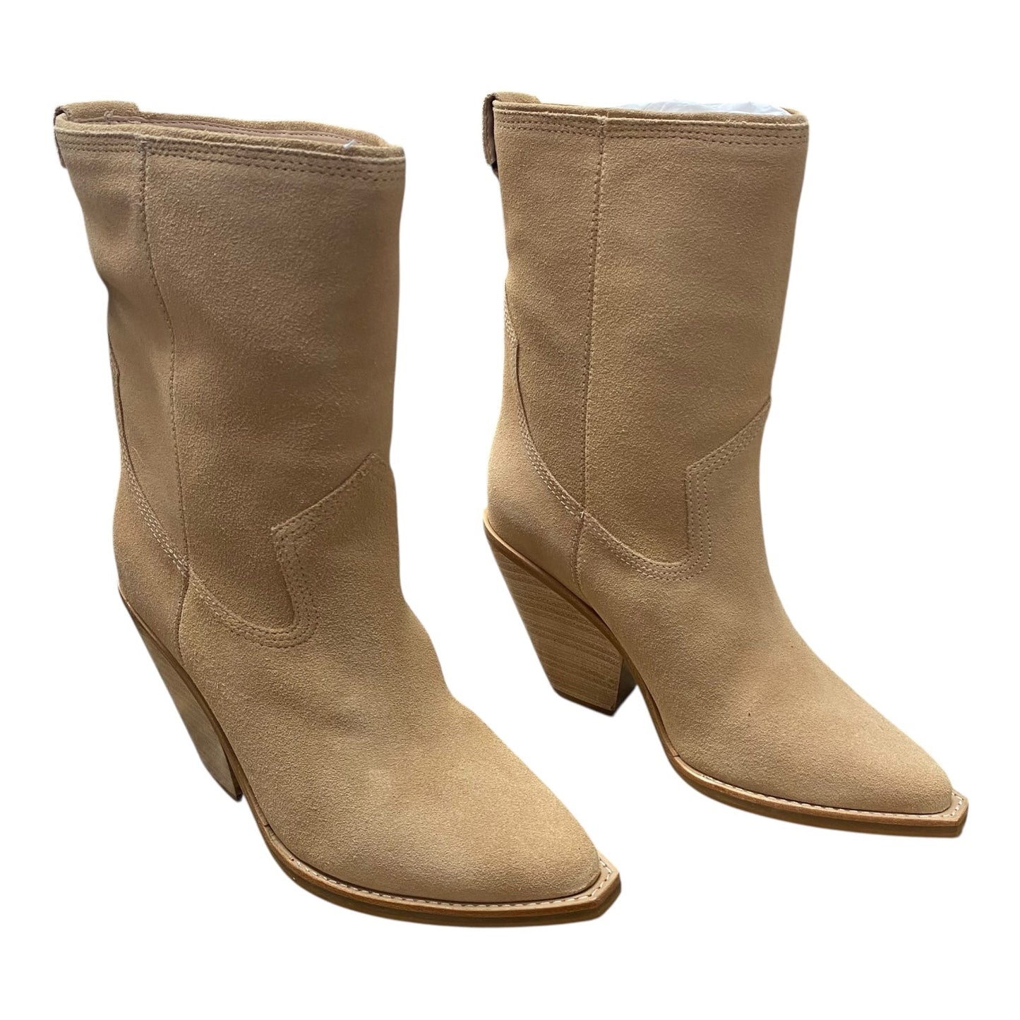 Boots Designer By Kaanas In Tan, Size:6