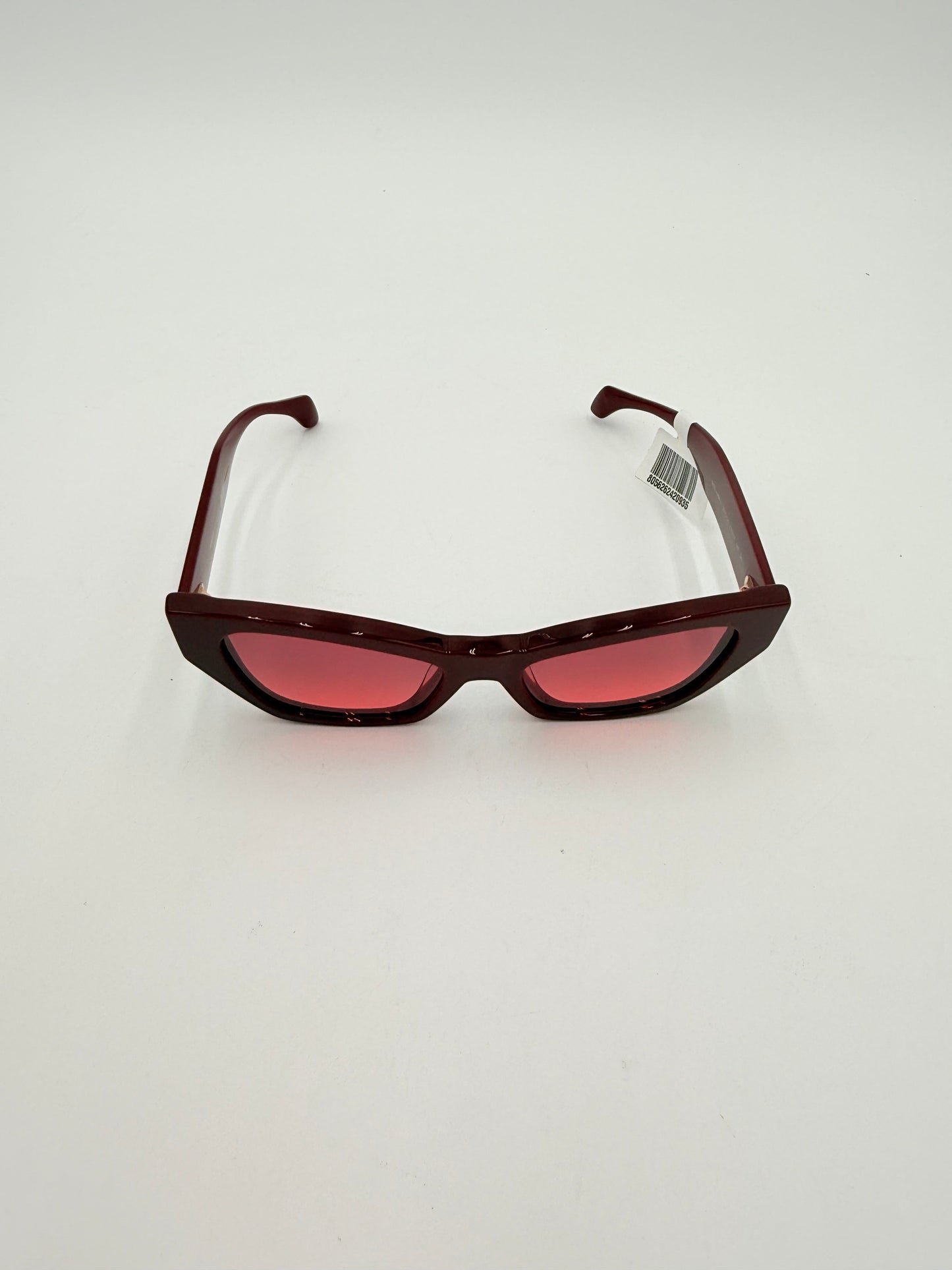 Sunglasses Luxury Designer By Versace In Red