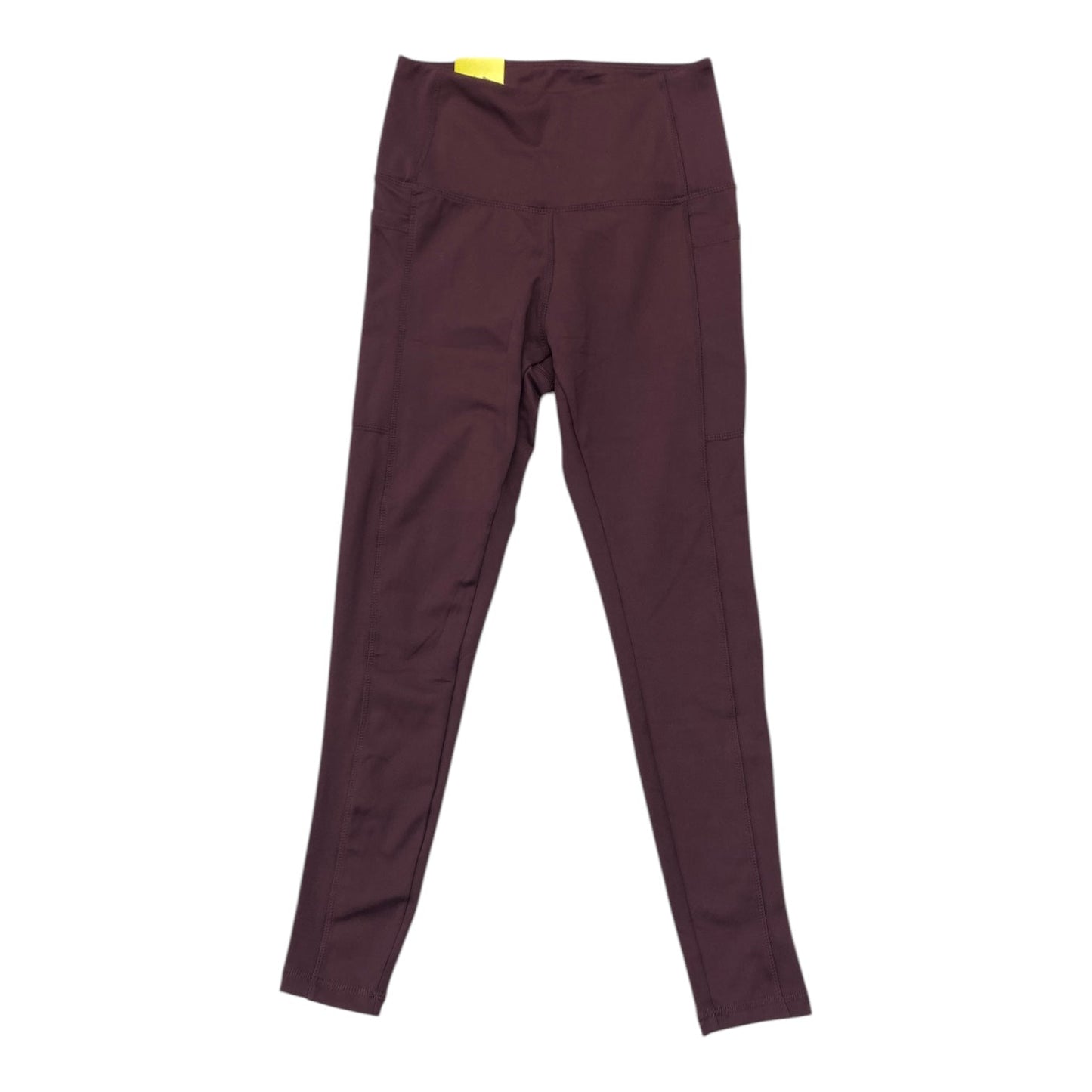 Athletic Leggings By Danskin In Maroon, Size:S