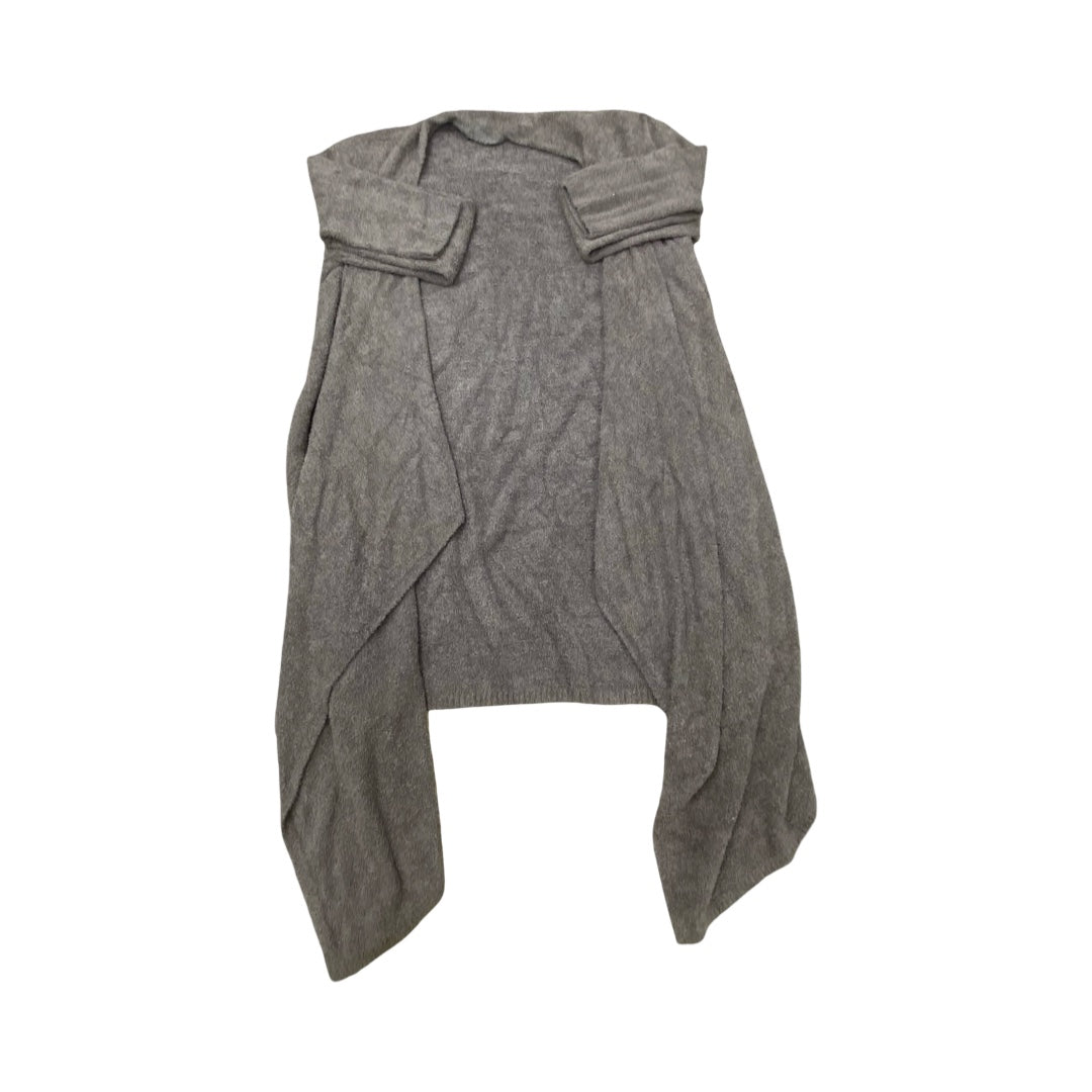 Sweater Cardigan Designer By Barefoot Dreams In Brown, Size:L