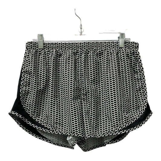 Athletic Shorts By Nike Apparel In Black & White, Size:Xl