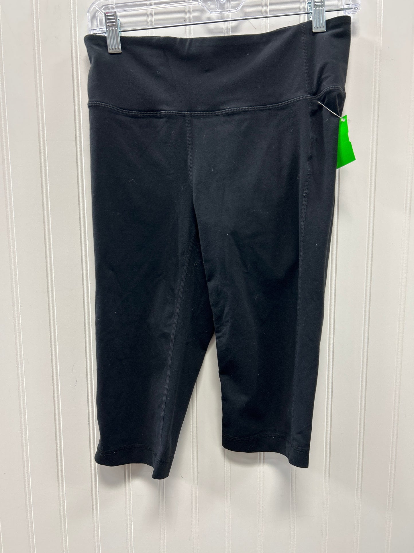 Athletic Leggings Capris By Athleta In Black, Size:M