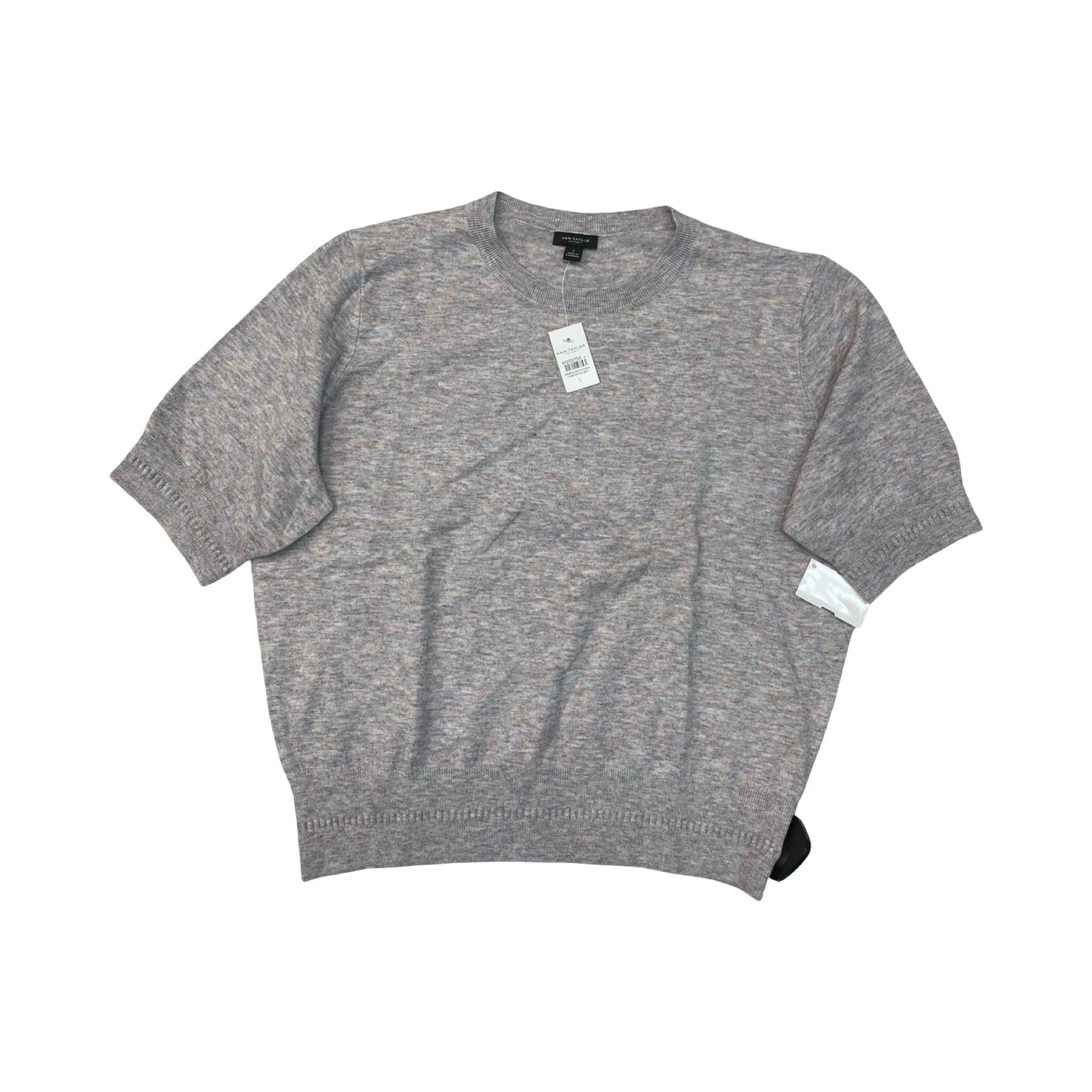 Sweater Ss By Ann Taylor In Grey, Size:L