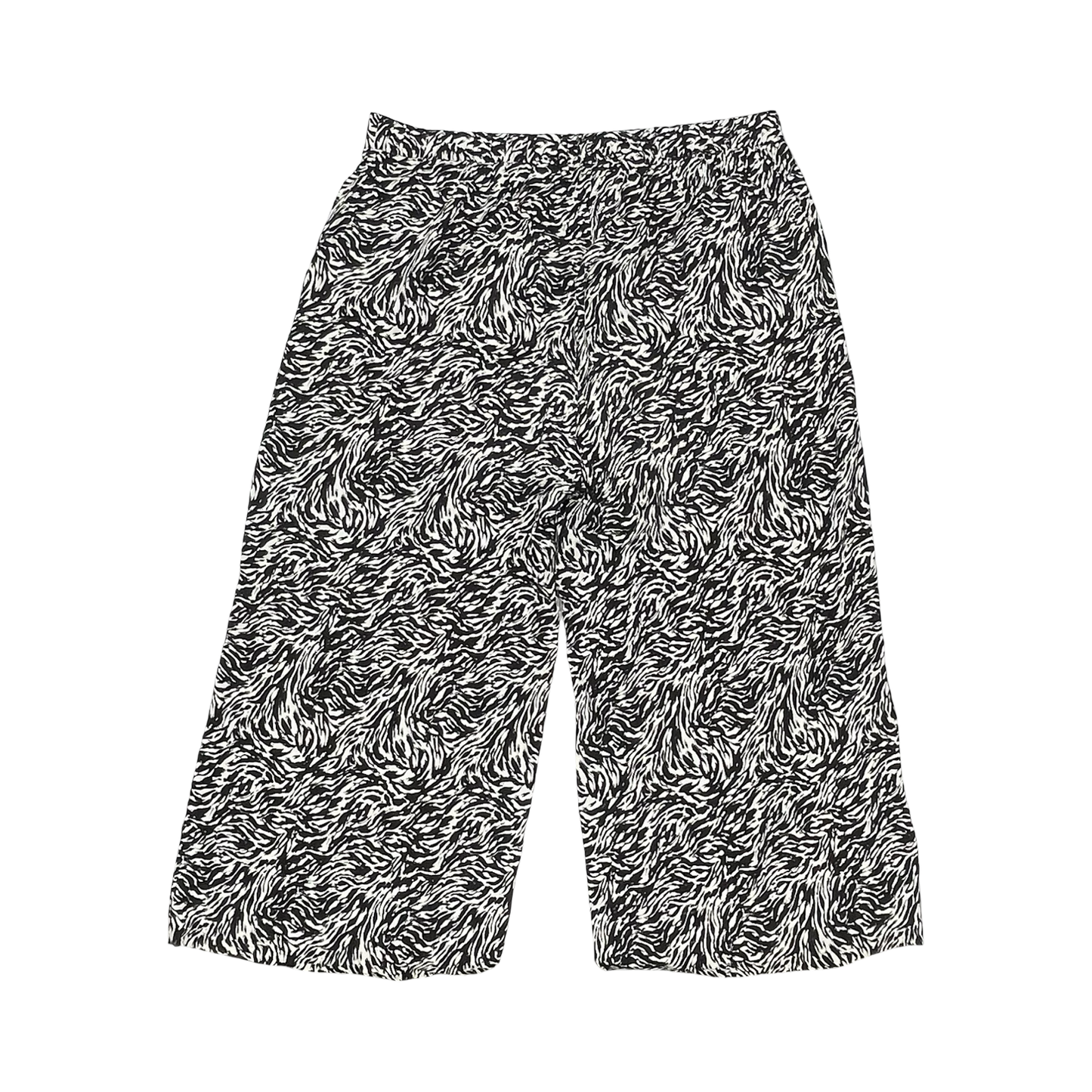 Pants Wide Leg By Torrid In Black & White, Size:26