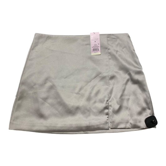 Skirt Mini & Short By Wild Fable In Silver, Size:M