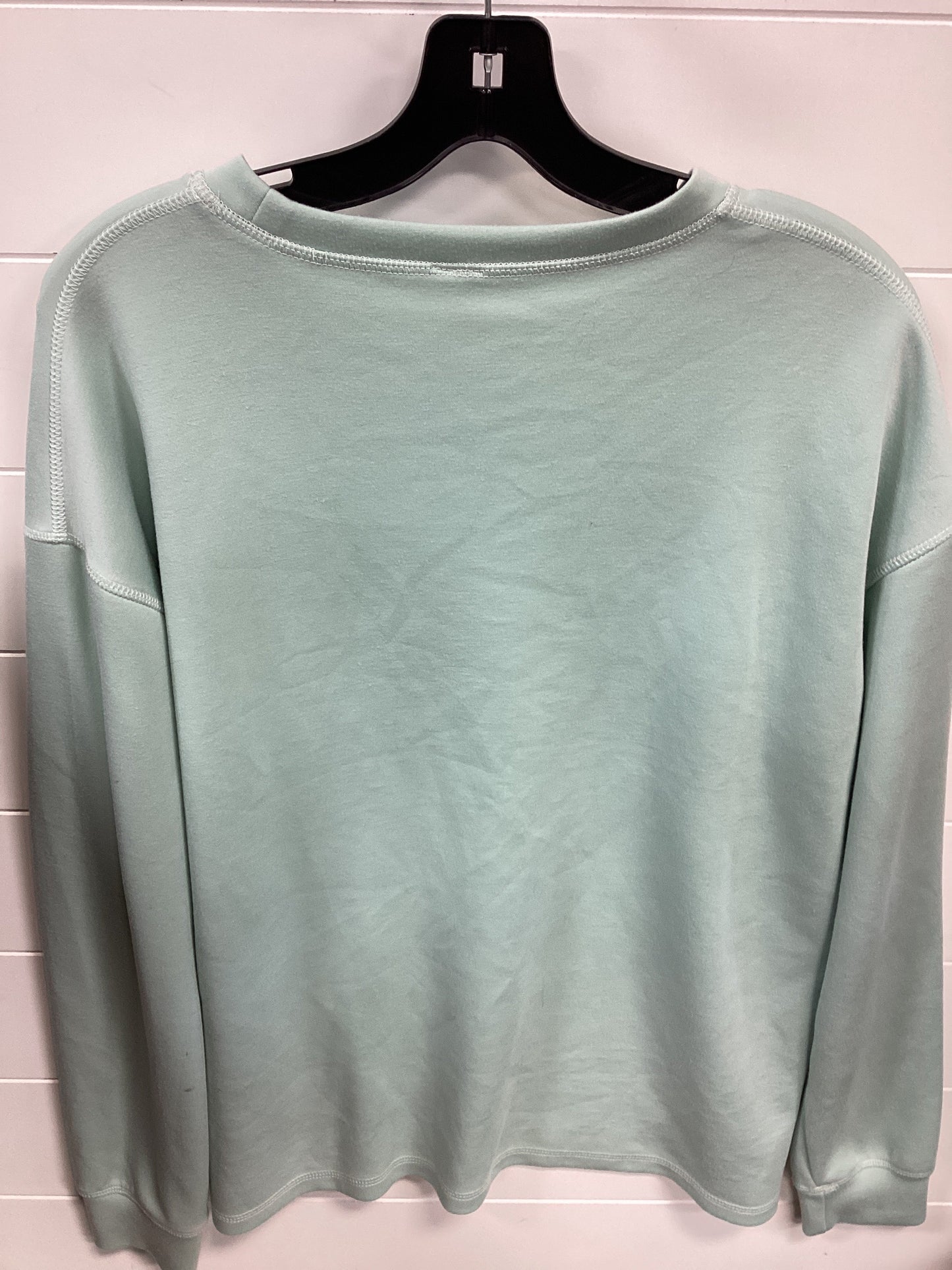 Athletic Top Ls Collar By Mono B In Blue, Size:S