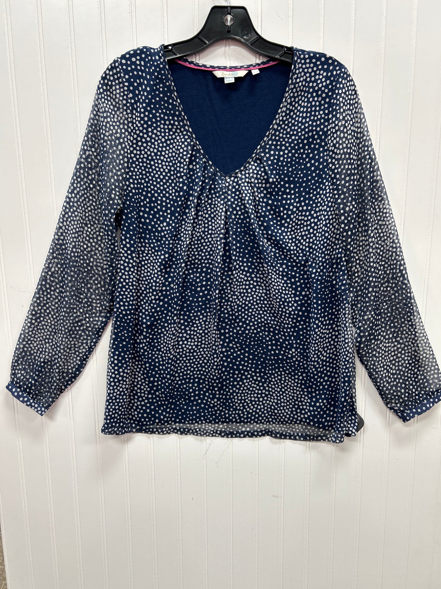 Top Ls By Boden In Navy, Size:10