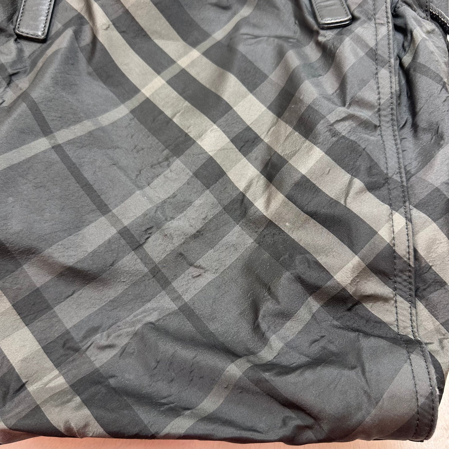 Tote Luxury Designer By Burberry, Size: Medium