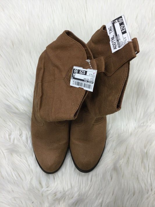 Boots Western By Rocket Dogs In Brown, Size:8.5
