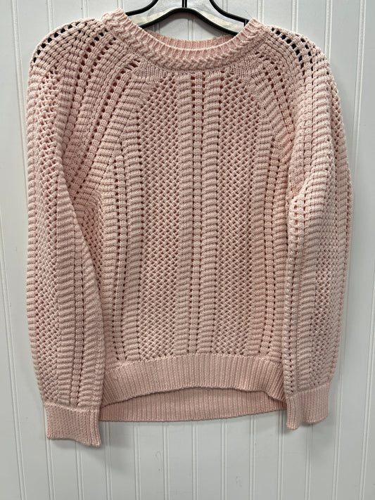 Sweater By Tahari In Pink, Size:M