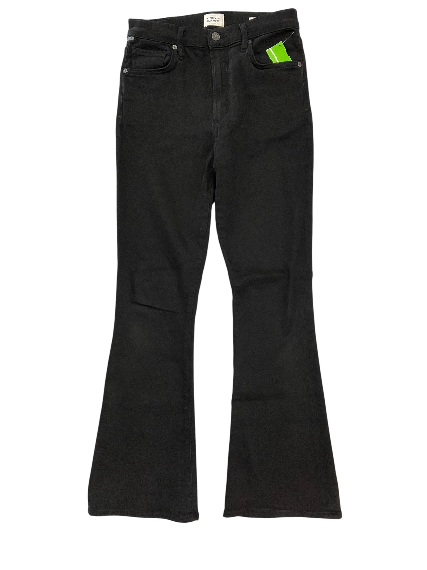 Jeans Flared By Citizens Of Humanity In Black Denim, Size:4