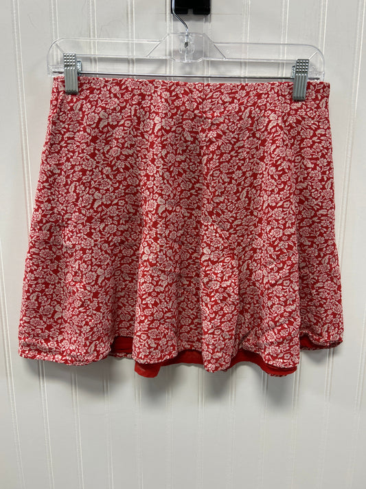 Skirt Mini & Short By American Eagle In Red, Size:M