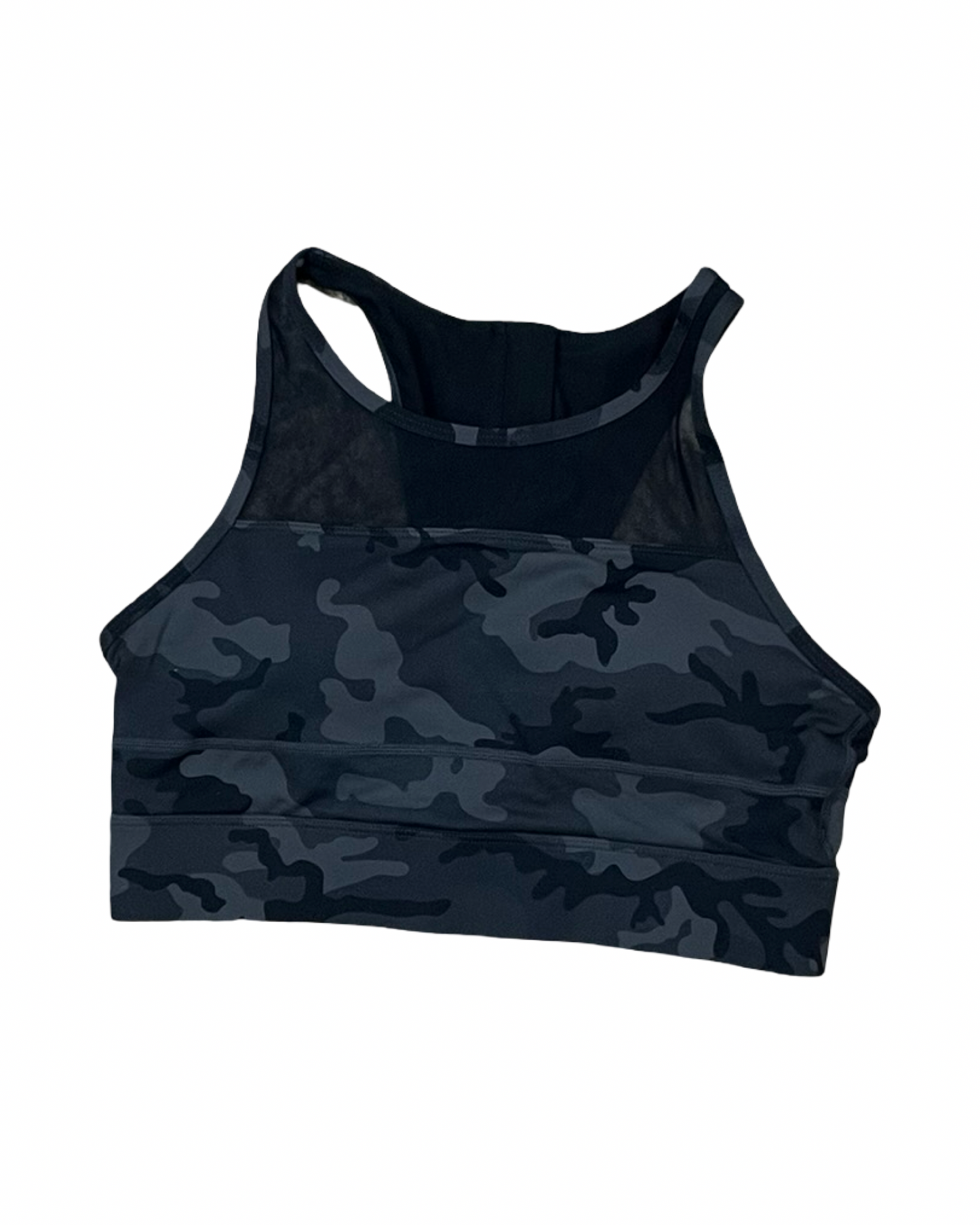 Athletic Bra By Zyia In Black & Green, Size:M